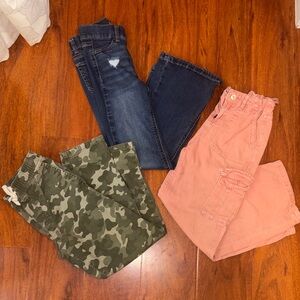 Wonderkids Pink, Camouflage, and Blue Jeans Trio